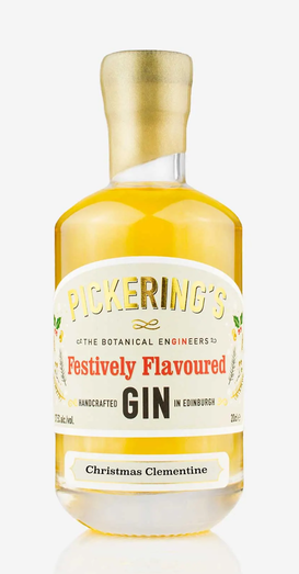 PICKERINGS CHRISTMAS CLEMENTINE GIN  37.5% 20CL
